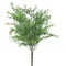 19" Glitter Mini Boxwood Bush | Sparkling Artificial Greenery Pick for Christmas Crafts-PF1728